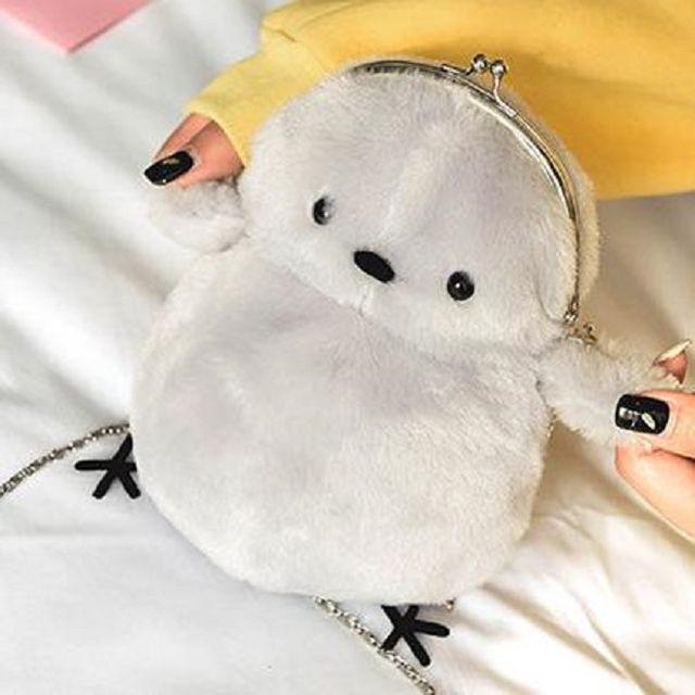 (+) 뱁새 크로스백 5color [병아리 스트랩 가방 핵 인싸 귀여운 우정템 파우치 가방]