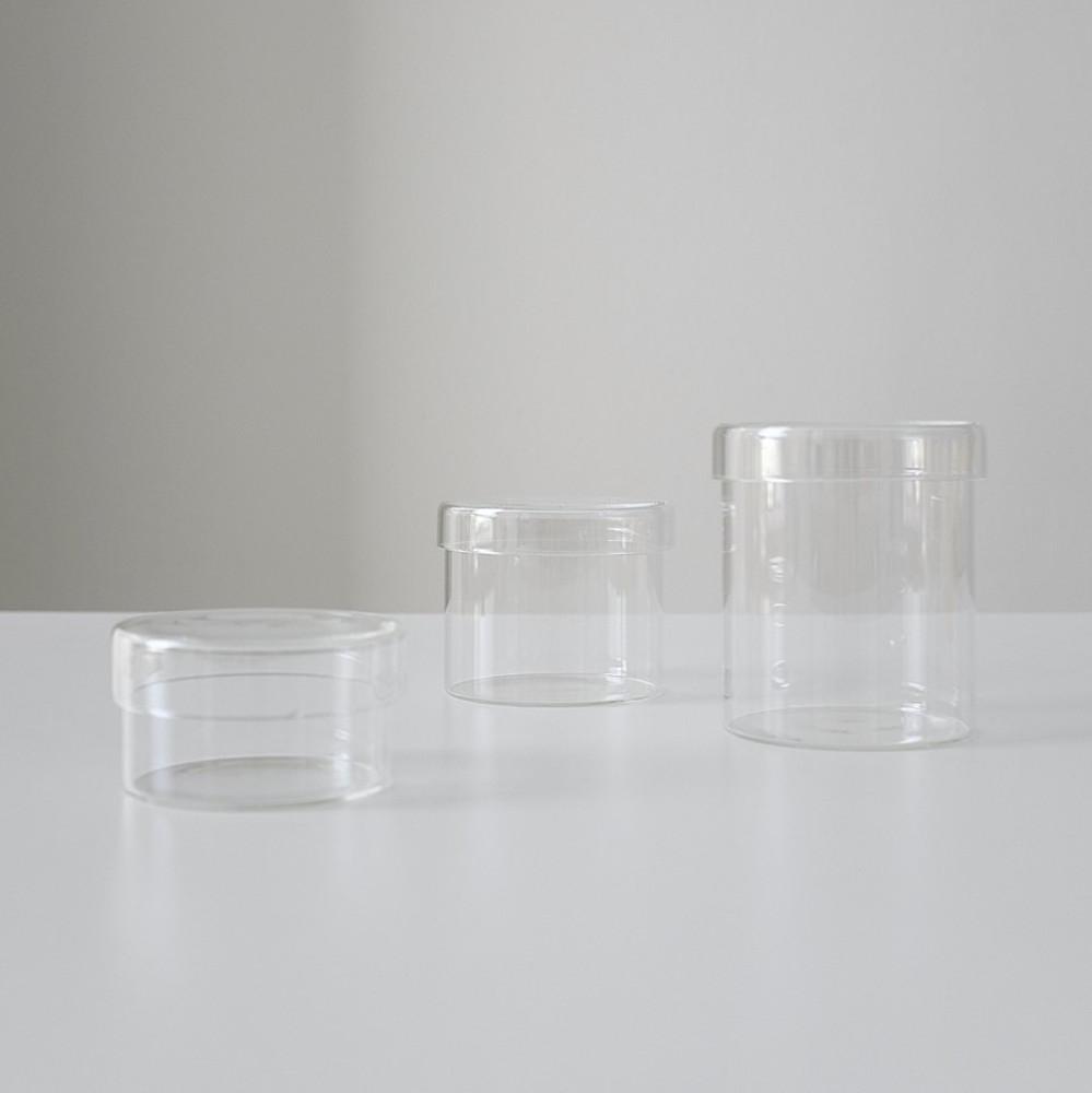 (B-Grade) Clear glass container 투명 유리 컨테이너