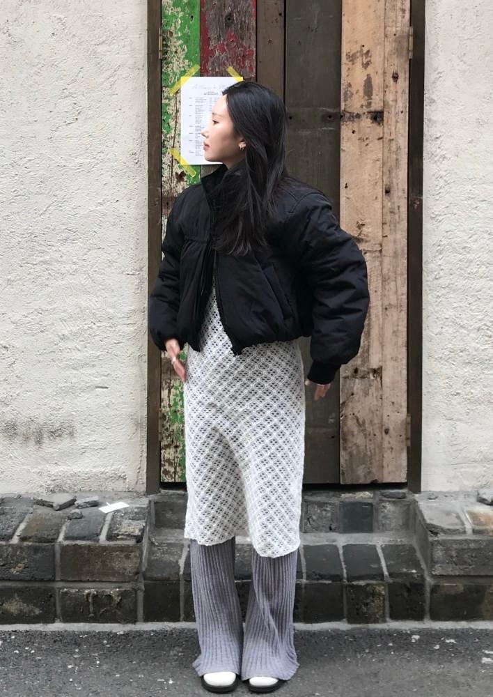 블랙 당일 출고 / kintted pt