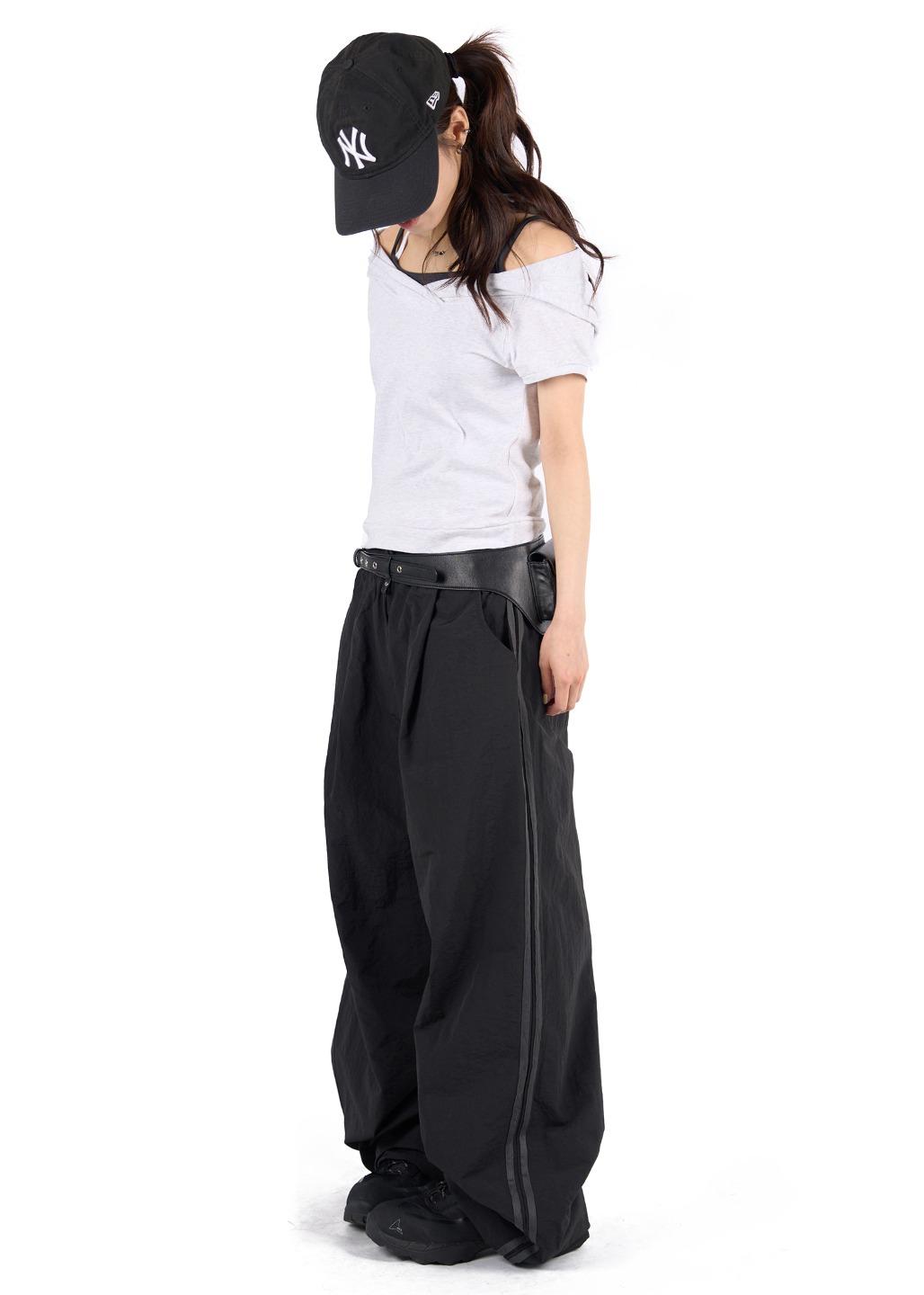 NYLON TRACK PANTS