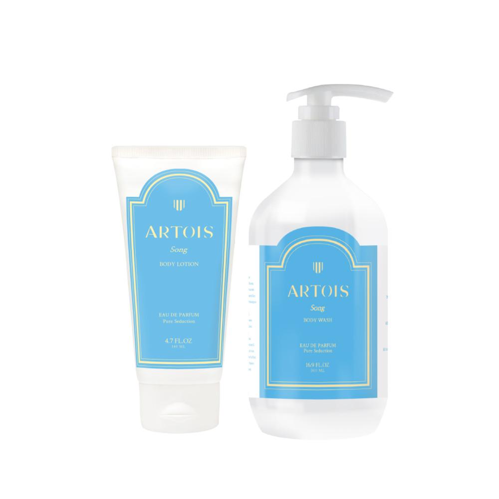 아르투아 송 바디 2종 세트(로션+워시)
