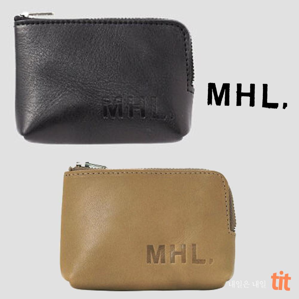 MHL 마가렛호웰 베이직레더 가죽 동전 카드지갑