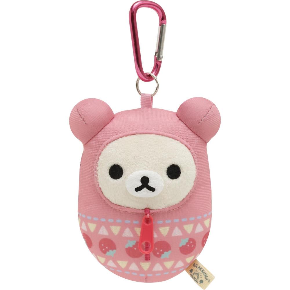 MO11001 리락쿠마 코리락쿠마 캠프 카라비너 인형 키링
