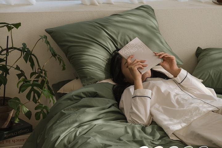 [10%쿠폰]데일리무드 고밀도 순면 60수 호텔식 차렵이불세트 5color