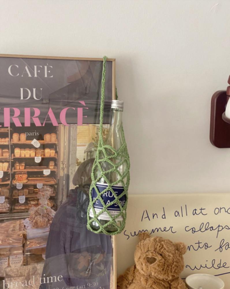 2SET 와인가방 음료수 캐리어 와인 가방 감성주방 홈카페 소품 7COLOR