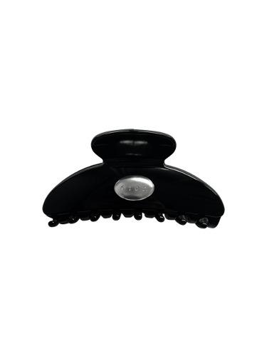 Logo Button Hair Clip M