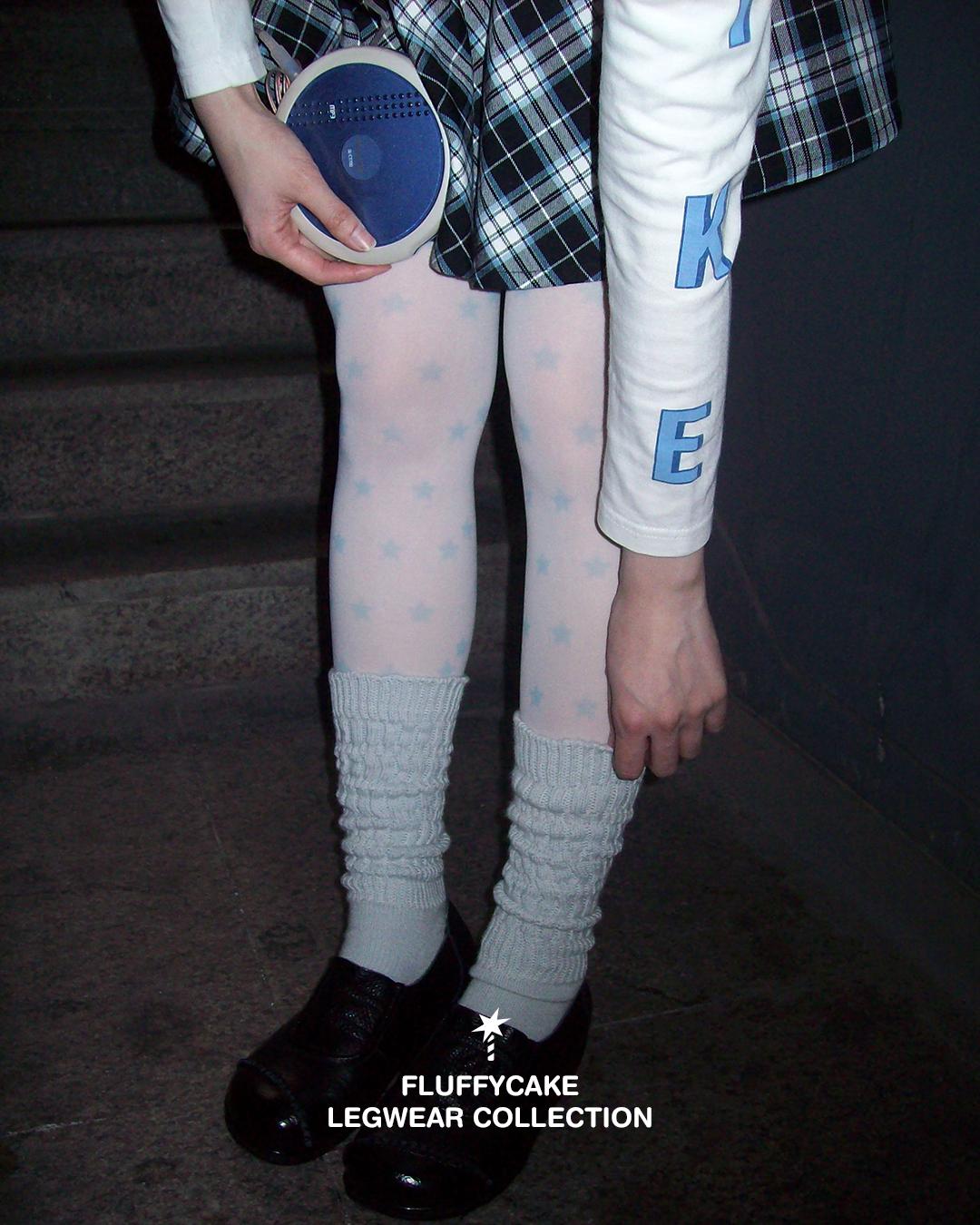 blurry star tights (soda)
