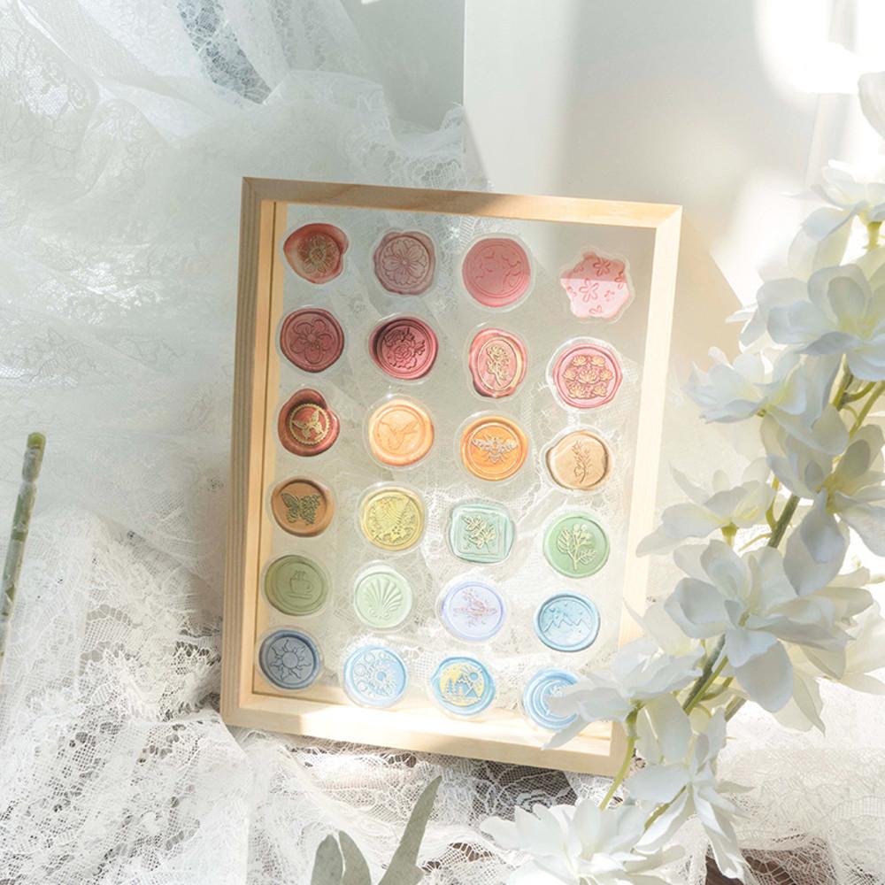 감성 다꾸 실링왁스 에폭시 청첩장 8종