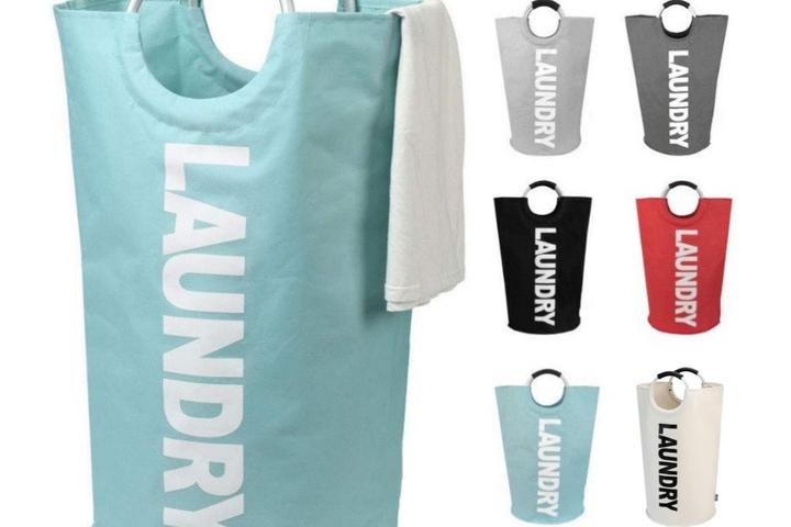 방수 접이식 빨래바구니 세탁 빨래통 82L