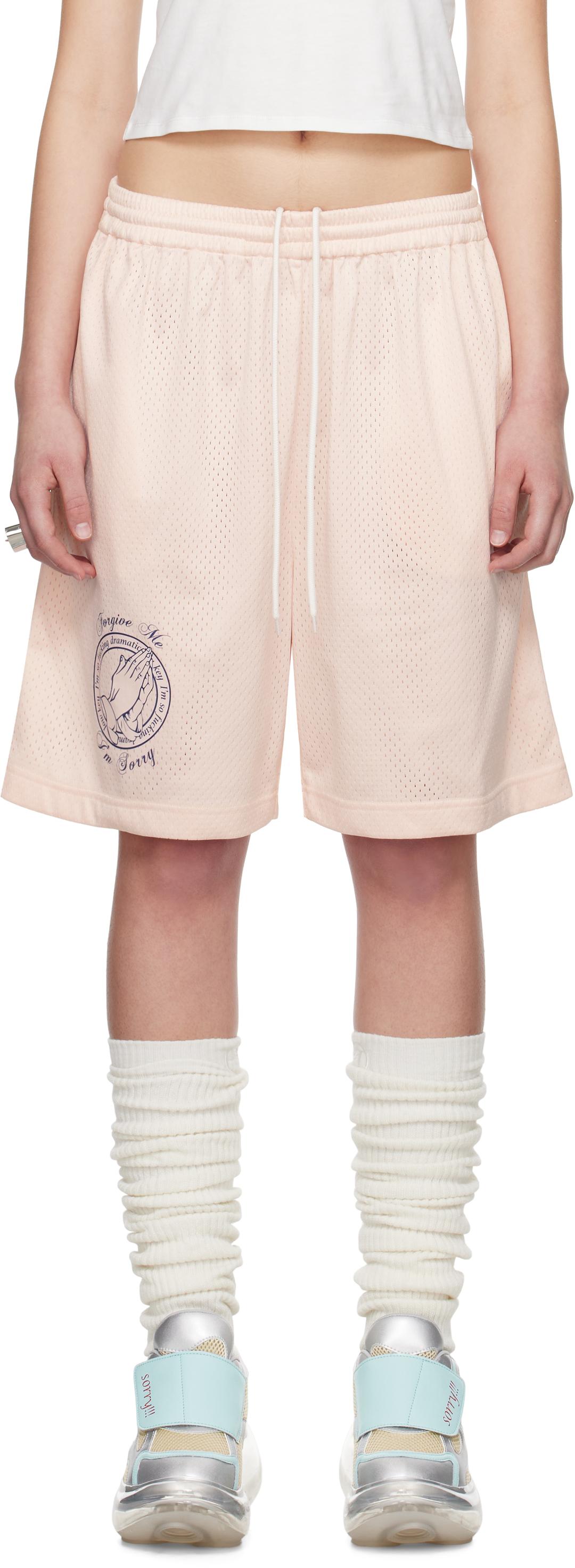 SSENSE 익스클루시브 핑크 JennyFax 짐 쇼츠