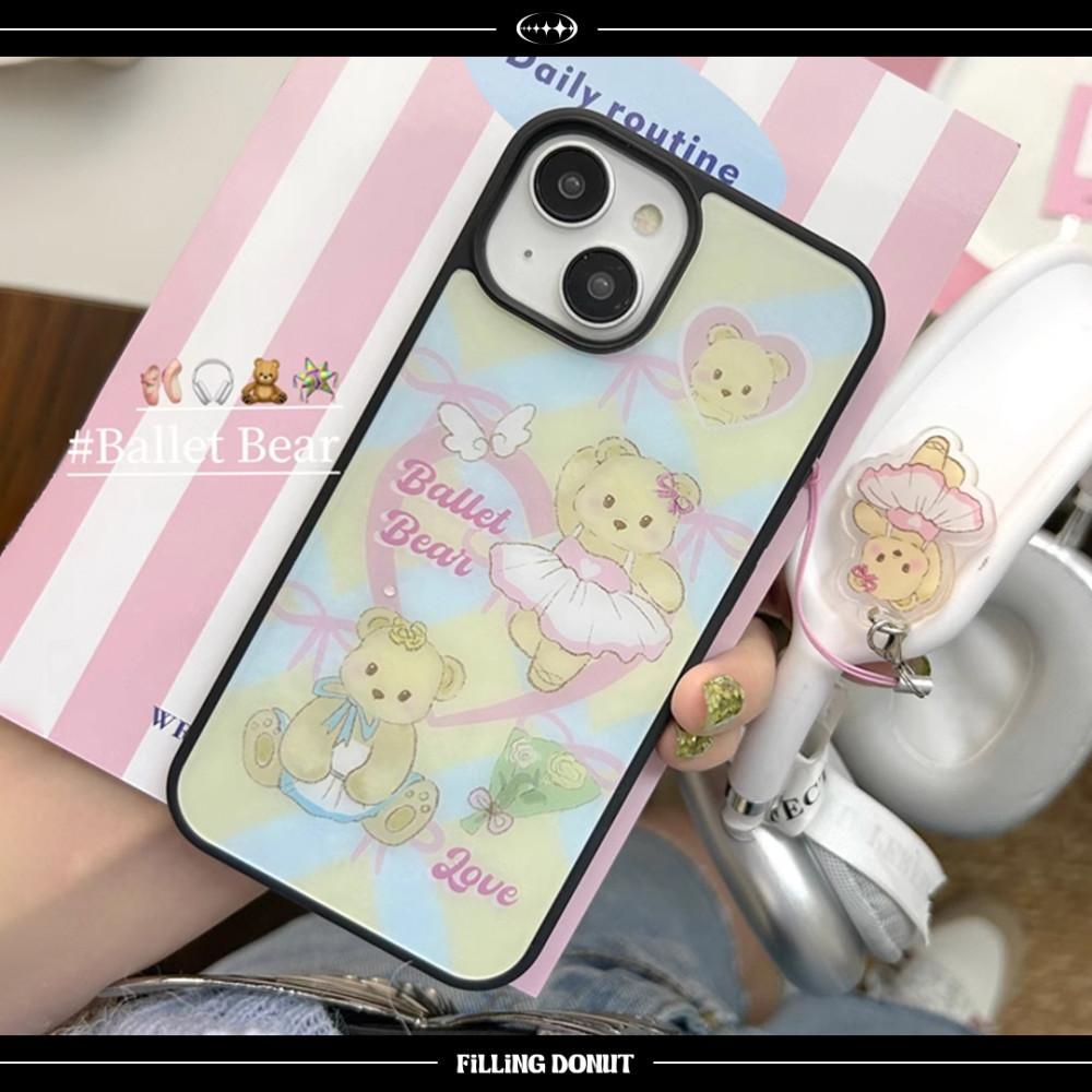 발레 베어 아이폰케이스 곰인형캐릭터 케이스