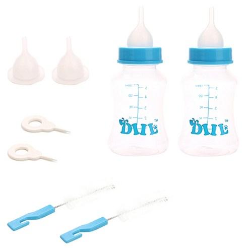 제제펫 휴대용 애견물통 150ml, 블루, 2세트 - 젖병 | 쿠팡