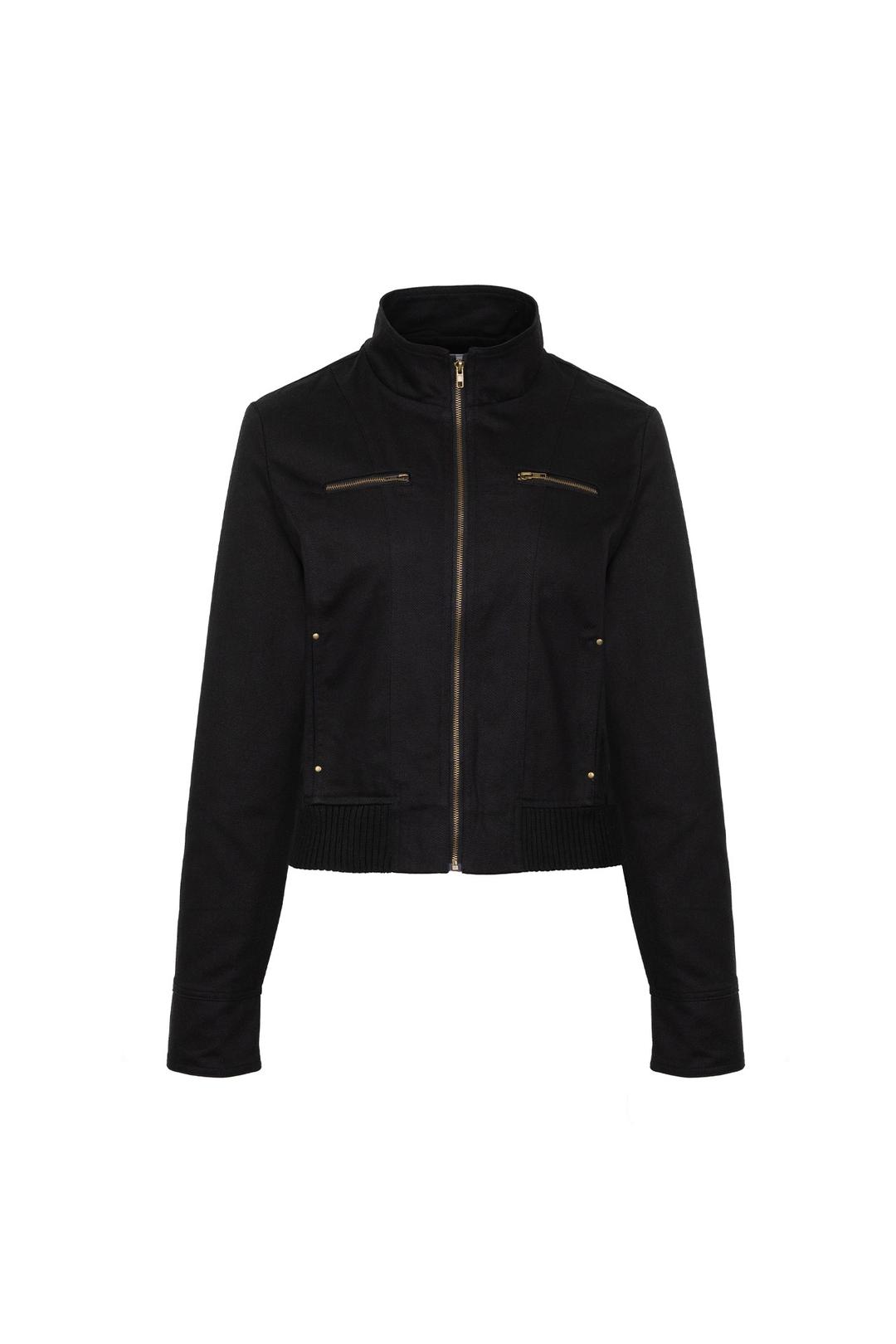 COTTON BLOUSON JACKET BLACK [예약발송 09/25]