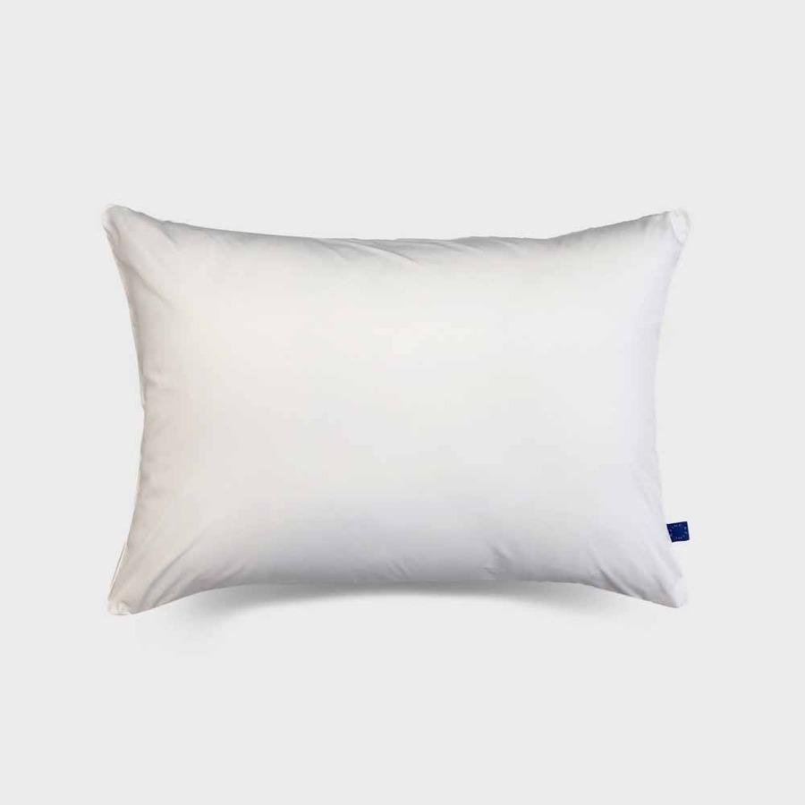 화이트 솔리드 레이어드 베개커버 50X70 2MATERIALS