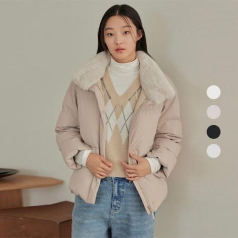 여성 에어구스 숏 푸퍼 다운 패딩 EPC4JD2600