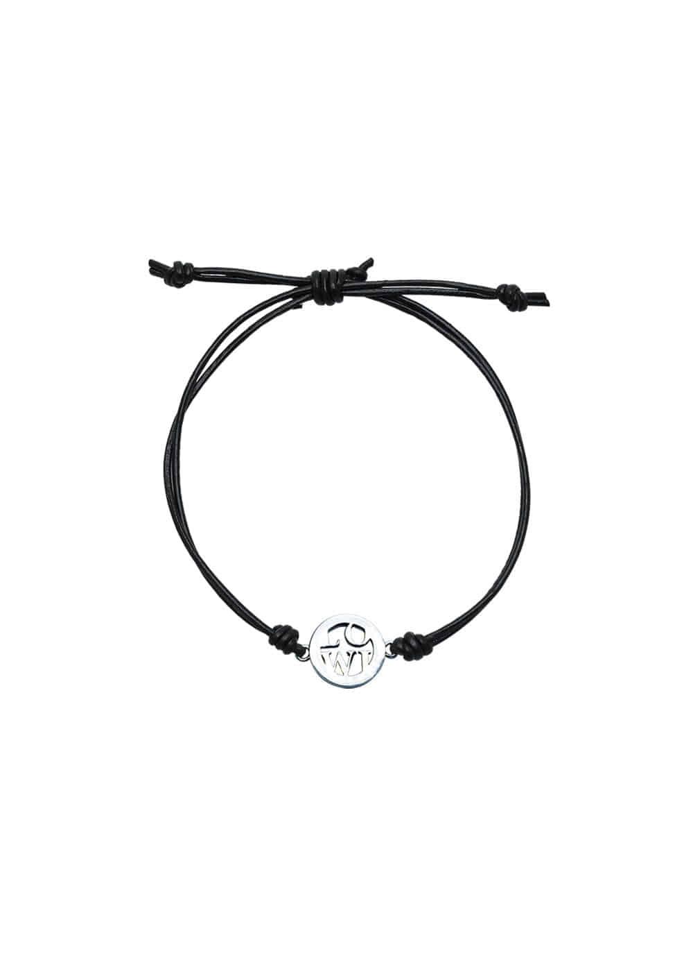 LOWL pendant black bracelet