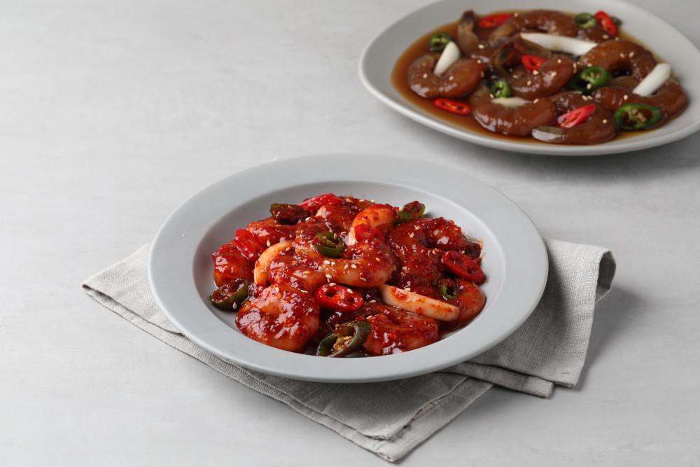 간장 양념 대하 깐 새우장 맛집 500g