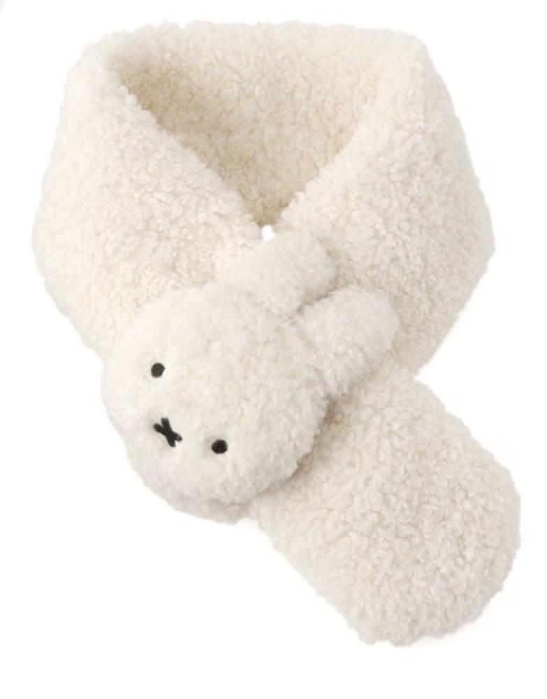 OPQAUE CLIP 미피 콜라보 페이크 퍼 머플러