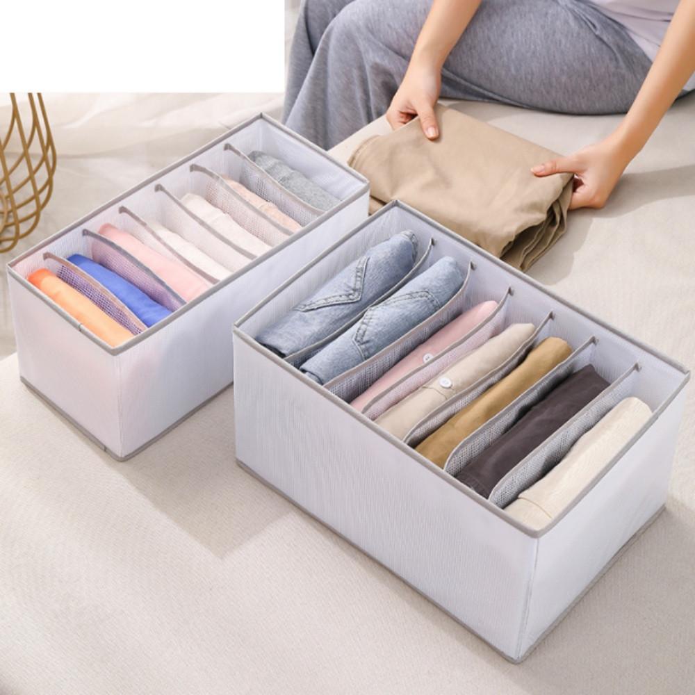 옷정리트레이 바지정리함 옷장 수납방법 티셔츠 의류 정리함 소형