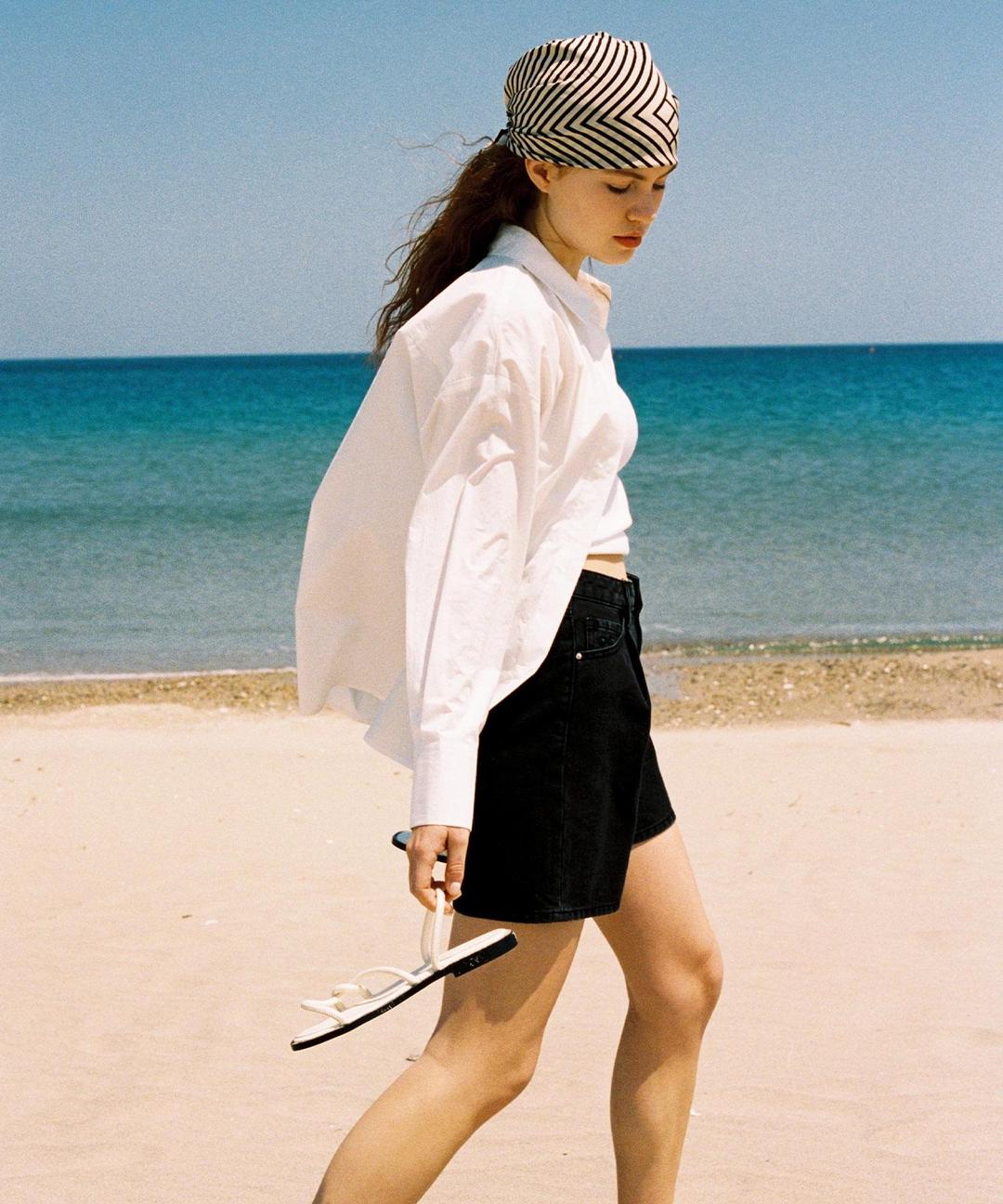 유튜버PICK단독ㅣ마리 M28 핀 턱 블랙