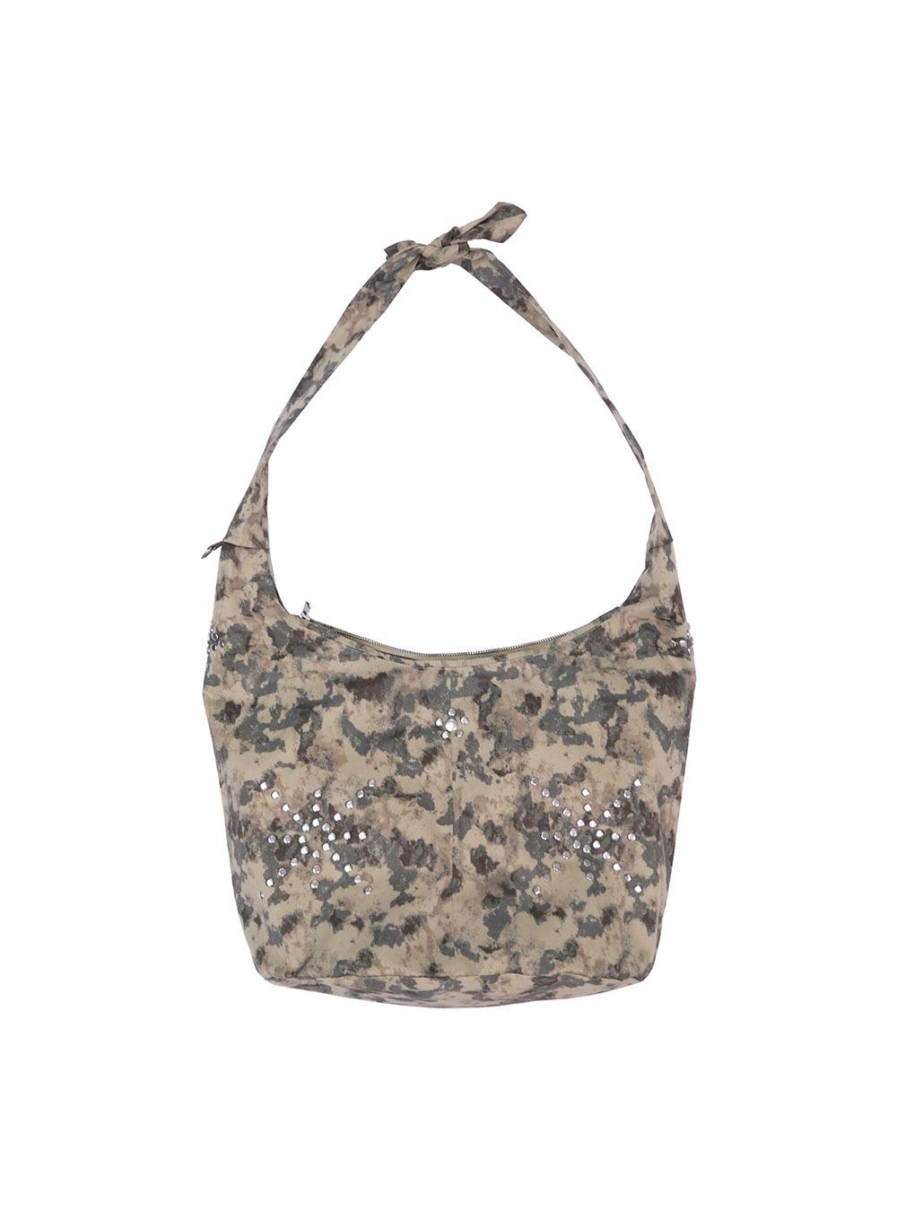 Starry Stud Camouflage Large Capacity Crossback