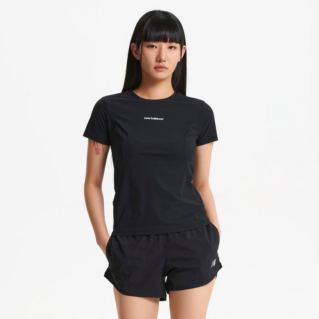 WOMEN 트리코트 반팔티 (SLIM FIT)
