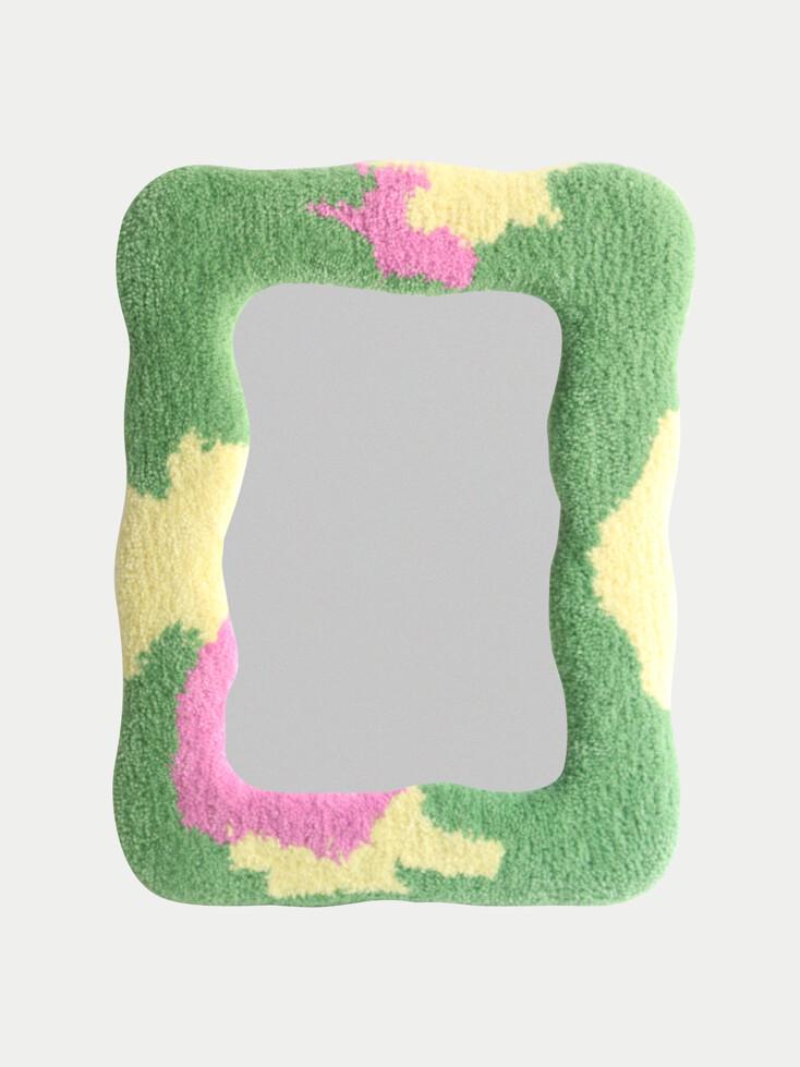 Hairy mirror (green)