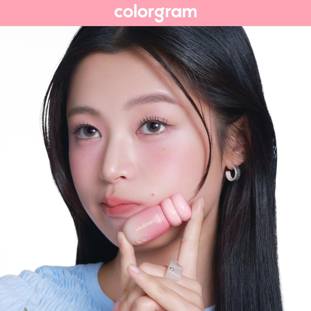 [잔망루피 콜라보/착색블러]컬러그램 쥬시 잼 블러 틴트 8COLOR | 올리브영 (핑잘피치)