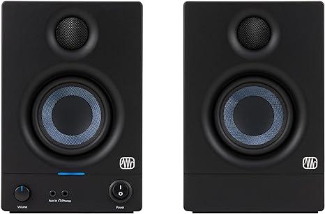 PreSonus Eris 3.5 Gen 2 — 3.5-inch Powered Desktop Speakers for Multimedia, Gaming, Studio-Quality Music Production, 50W Power