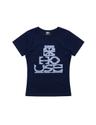 [WBExAIRHOUSE] Grid Symbol Half Sleeve Navy