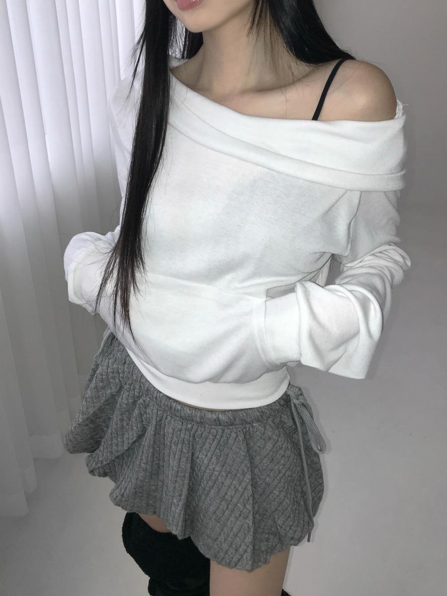 paid drape crop hood(3 color)