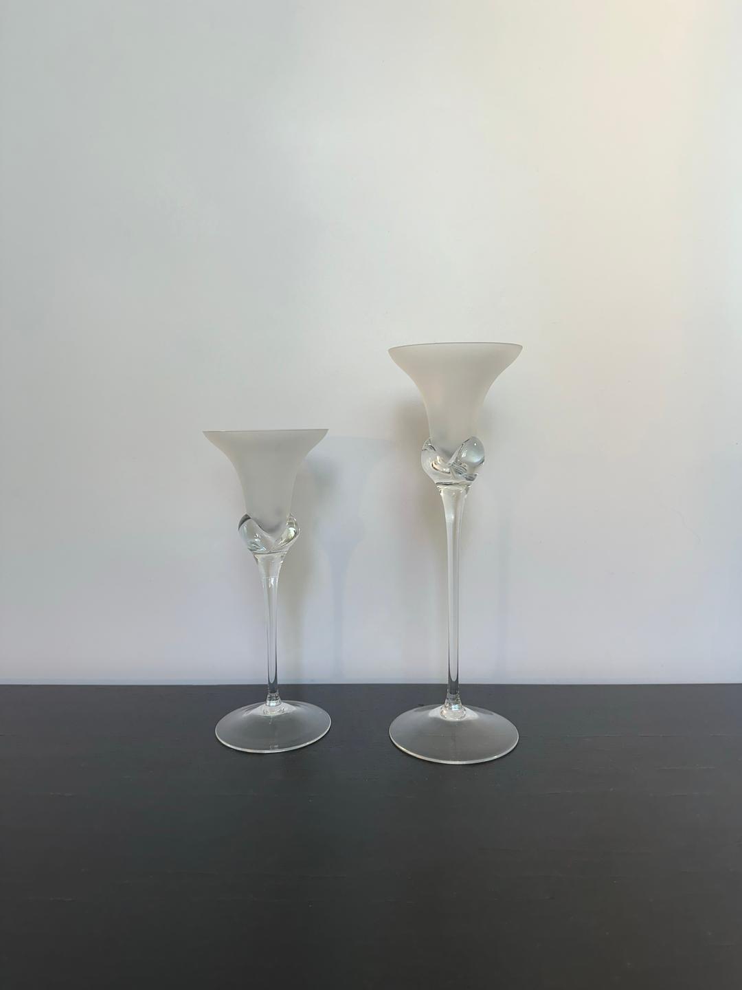 Crystal Candle Holders (Small)