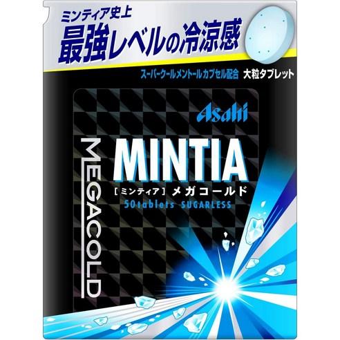 아사히 그룹 식품 민티아 메가 콜드 50 알 × 4 개, 4개 - 일반하드캔디 | 쿠팡