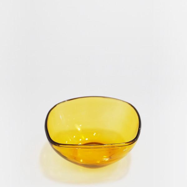 Yellow Glass Bowl