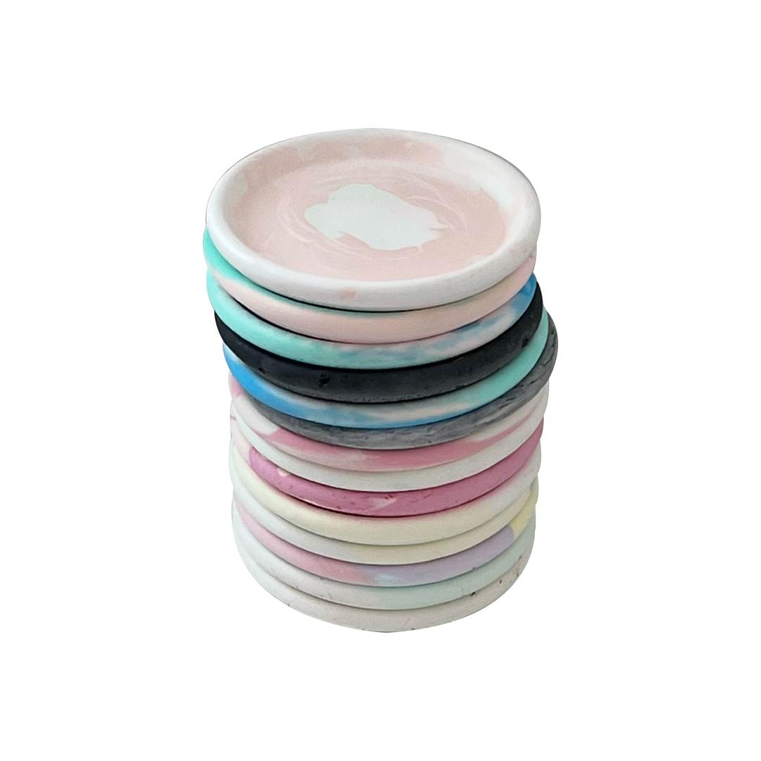 marble round tray (8-14)