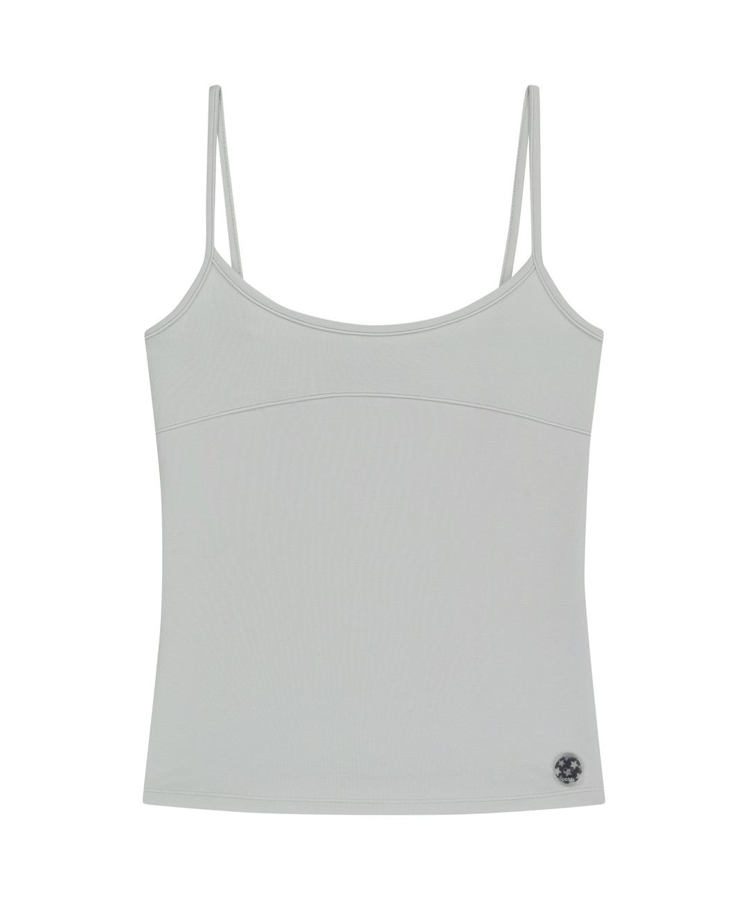 038 SOFT SLEEVELESS ICE GREY