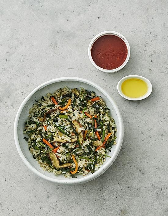 [백년가게] 운채 향긋한 모듬나물밥