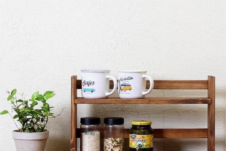 양념통선반 주방선반 책상선반 미니원목선반 사이즈변경 주문제작가능