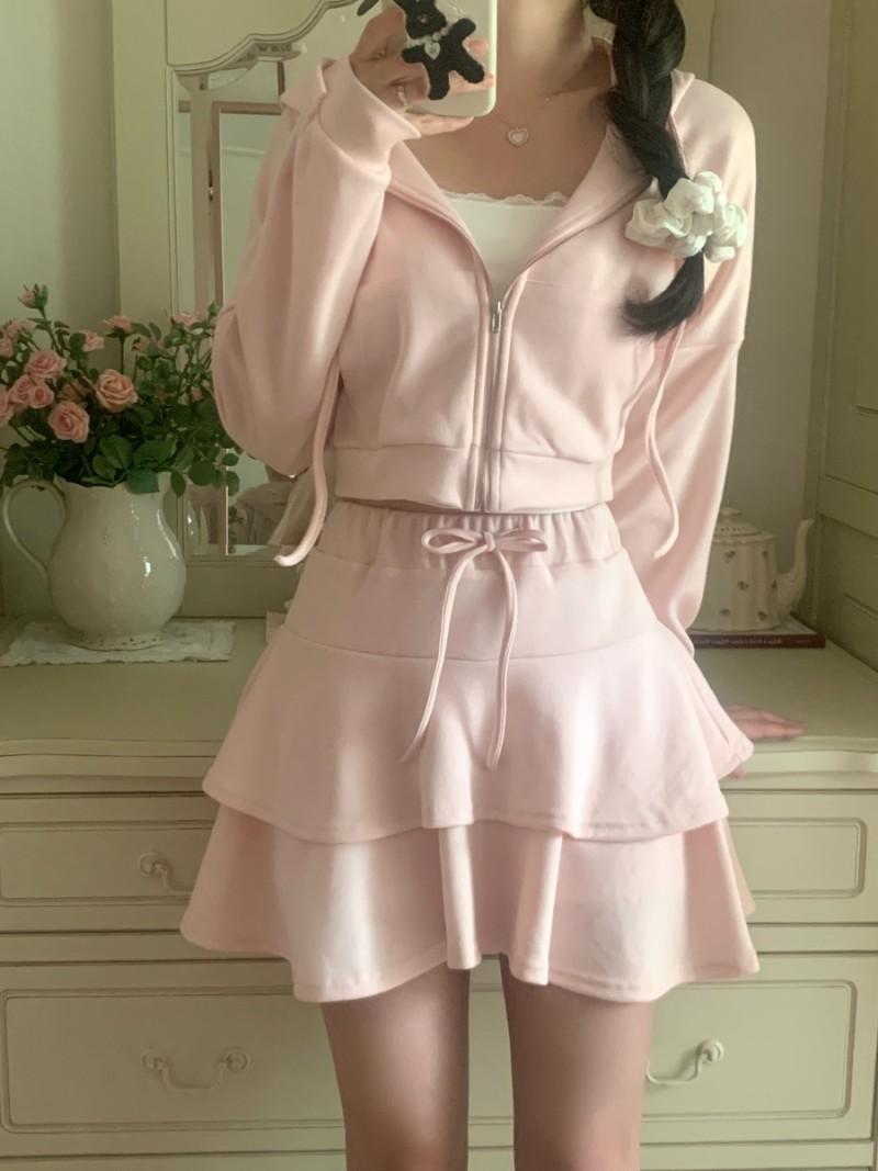 요거트 캉캉 집업 트레이닝 세트 🍓🎀