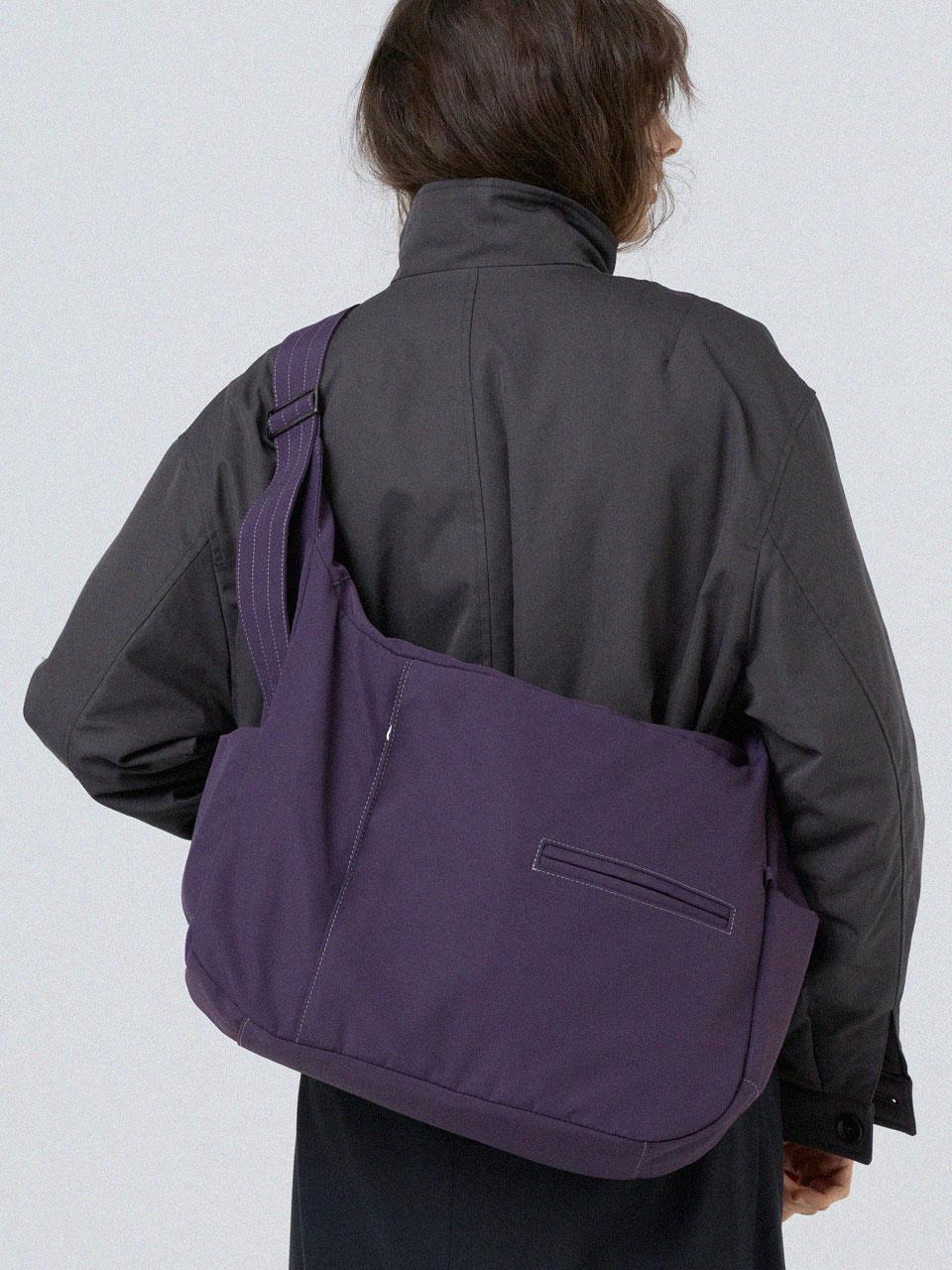 아코크 Panel Cross Bag_Purple