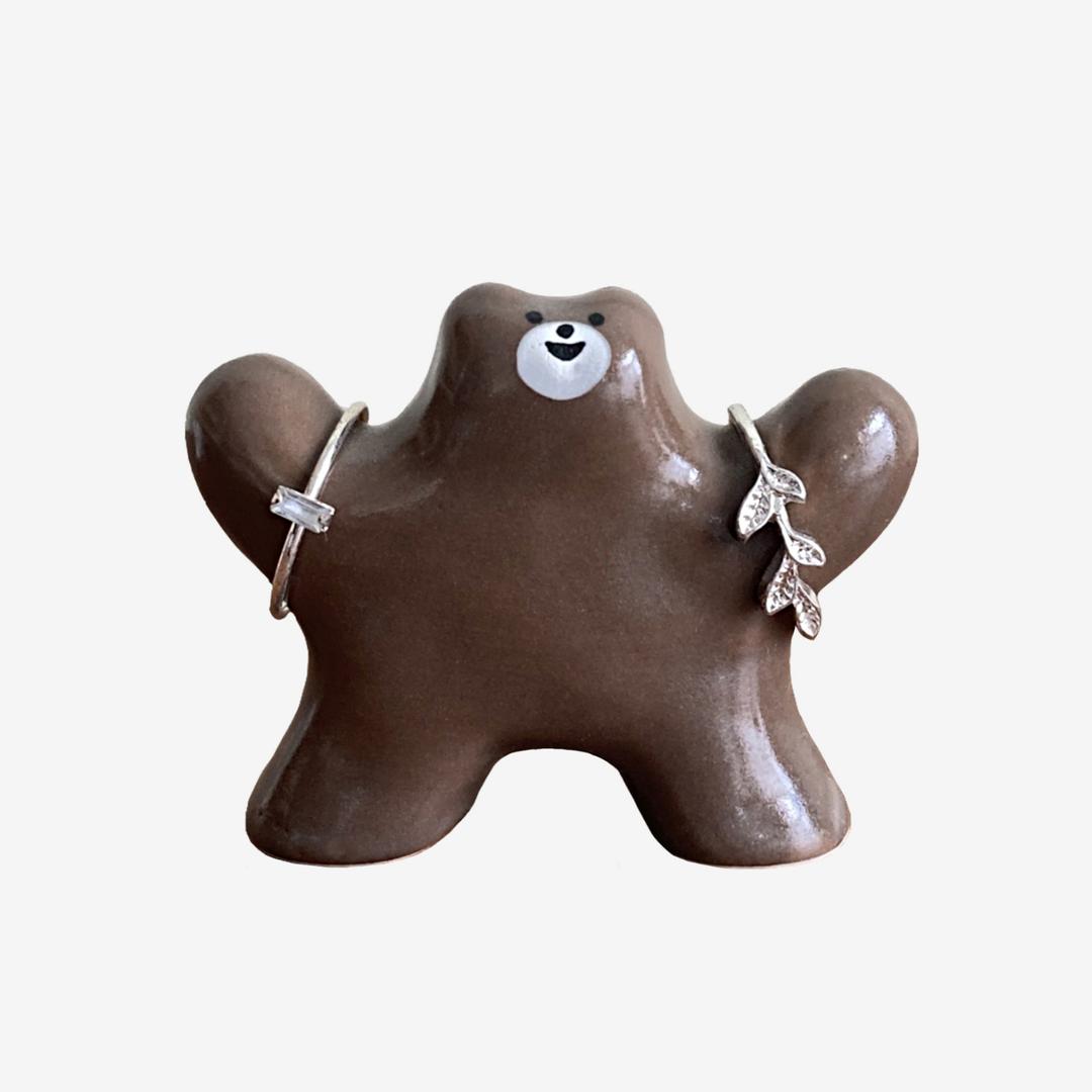 힘쎈곰 반지걸이