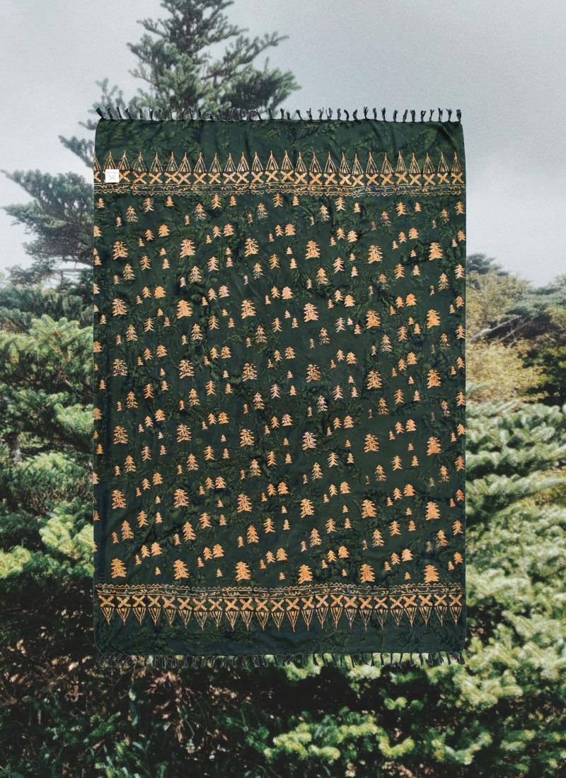 [사롱] 제주 쿠살낭 - 진녹색