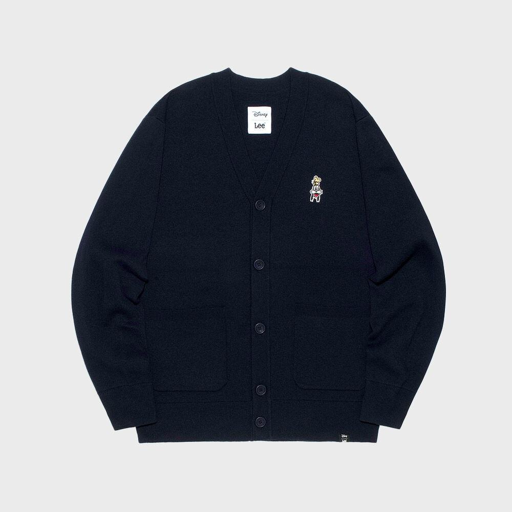 [Lee x Disney] 디즈니 구피 가디건 네이비