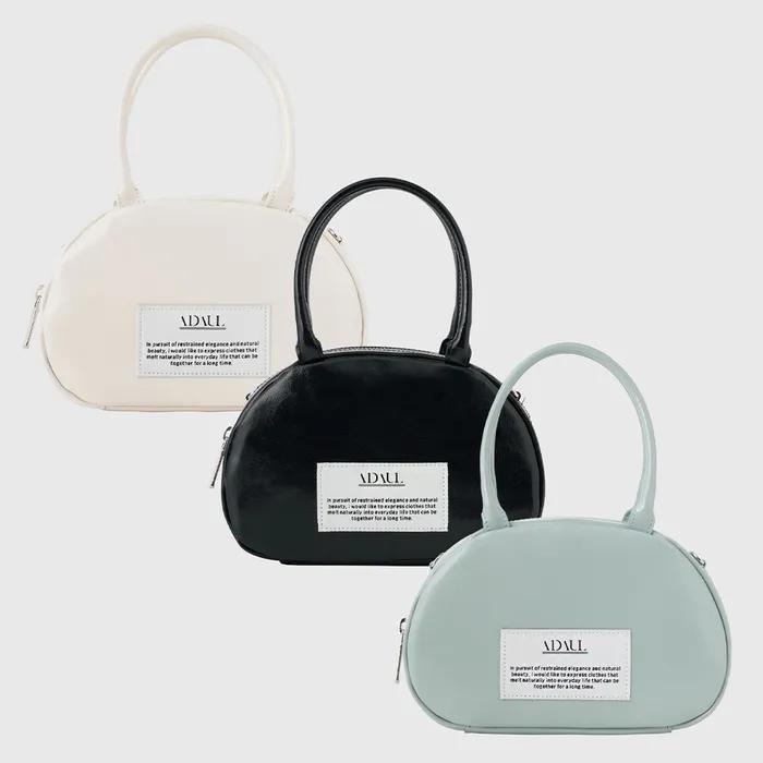 Signature ego halfmoon mini bag - 3color