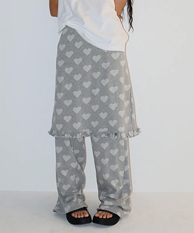 HEART DOT TRAINING SKIRT & PANTS