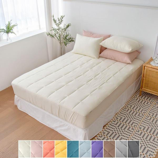 1+1 말랑푸딩 워싱 누빔 매트리스커버  8size 10colors