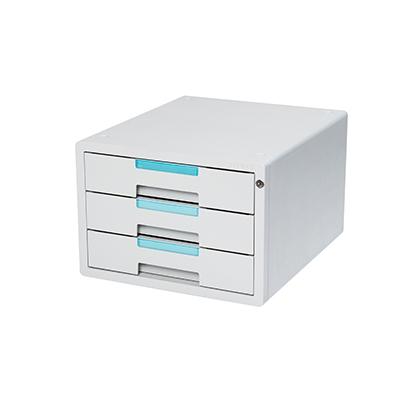 시스템 KEY 서류함 소형 3단