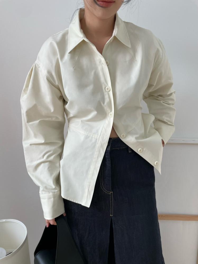 MAGO LINE BL 마고 라인 벌룬 셔츠 블라우스