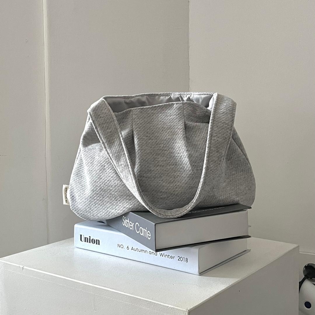 pumpkin bag winter - grey
