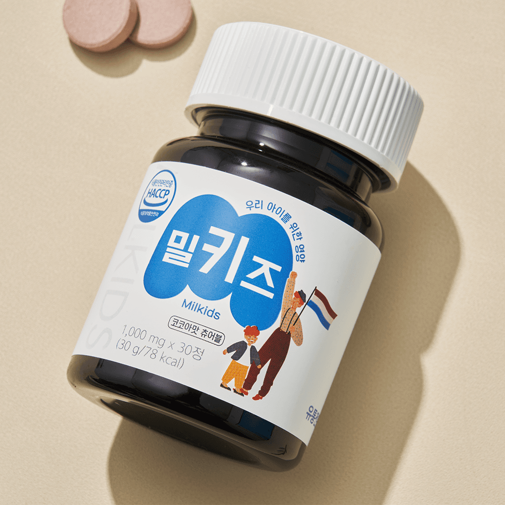 키즈랩스 밀키즈 초유단백질 cbp 우유칼슘 산양유 단백질 프리미엄
